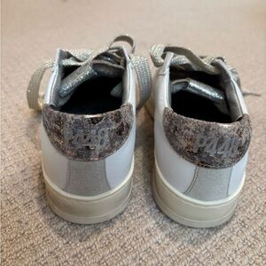 P448 White and silver camouflage slip on sneakers - BRAND NEW . Never worn